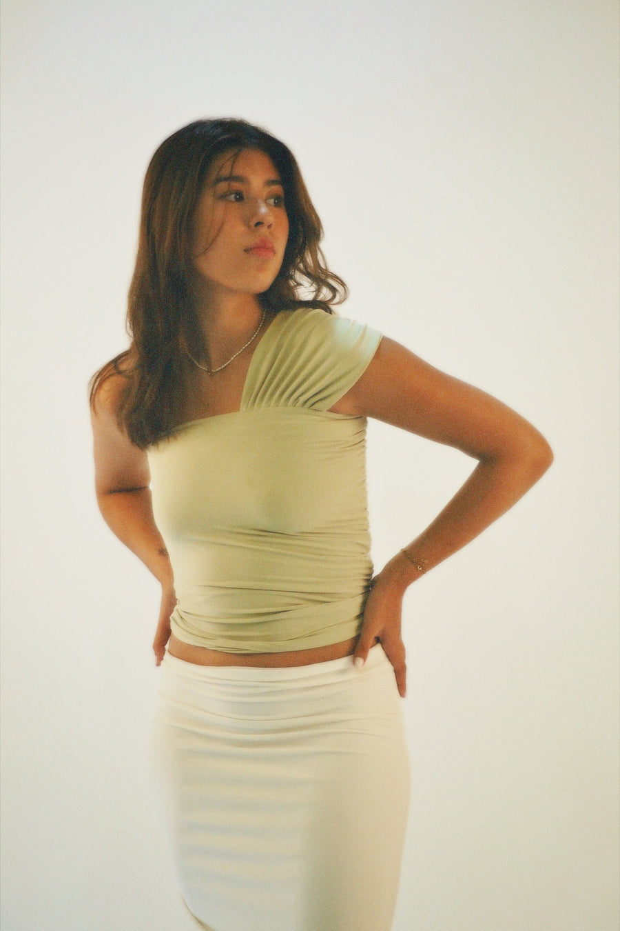 Aura in Sage Green (Solid Color)